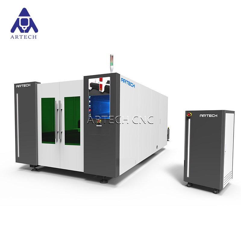 Fiber Laser Cutting Machine for Panel and Steel Tube Pipe Cutting