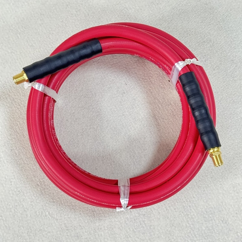 EPDM Rubber Fiber Reinforced Braided Compressed PU/PVC Air Tool Hose