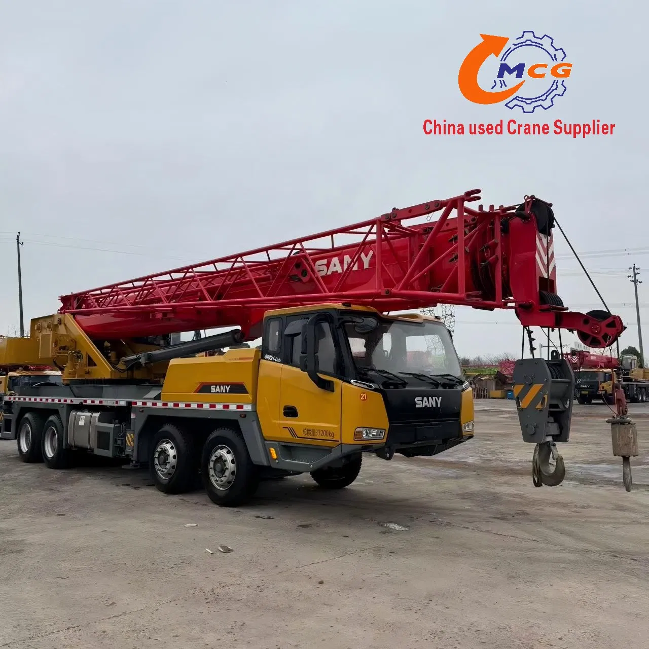 SANY 50t Gru per Camion Usato STC500c5-8 in Vendita