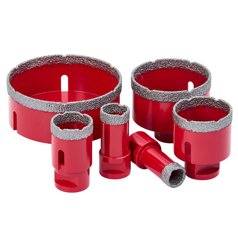 M14 Brazed Diamond Hole Saw Drill Bit for Granite Marble Ceramic Tile and Glass Hole Opener