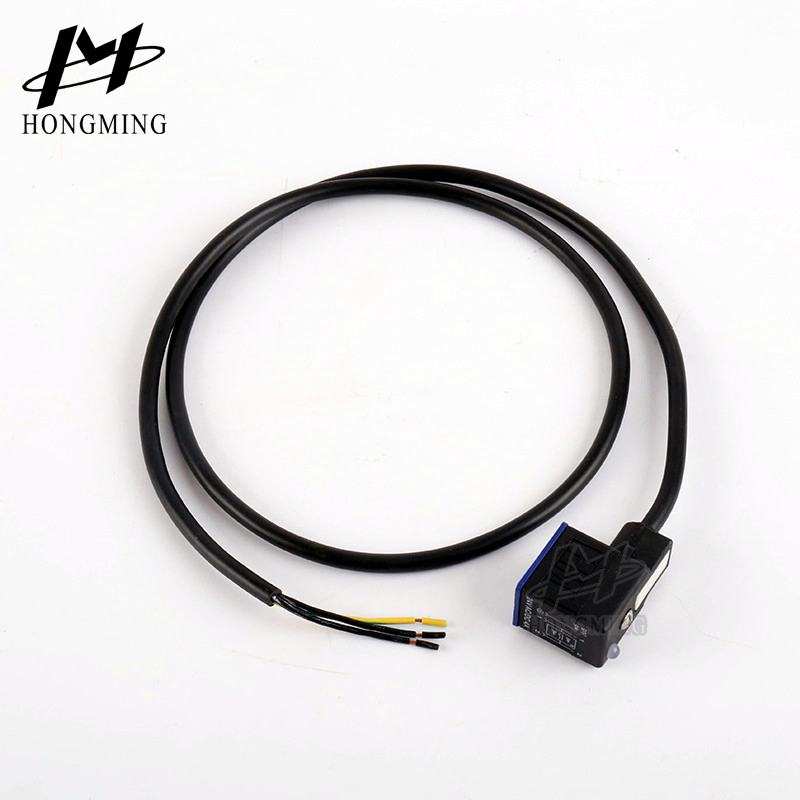Connettore per bobina di valvola solenoide con protezione contro le sovratensioni DIN 43650ABC per sensore da 11 mm