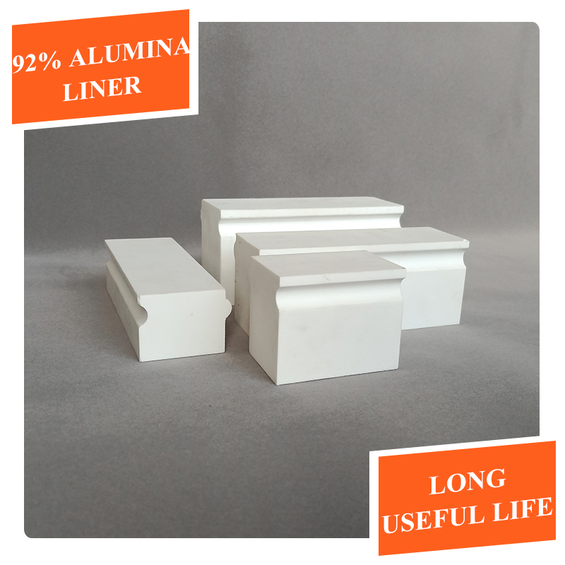 92% Alumina Lining Bricks for Ball Mill - Wear Resistant and Cost-Effective