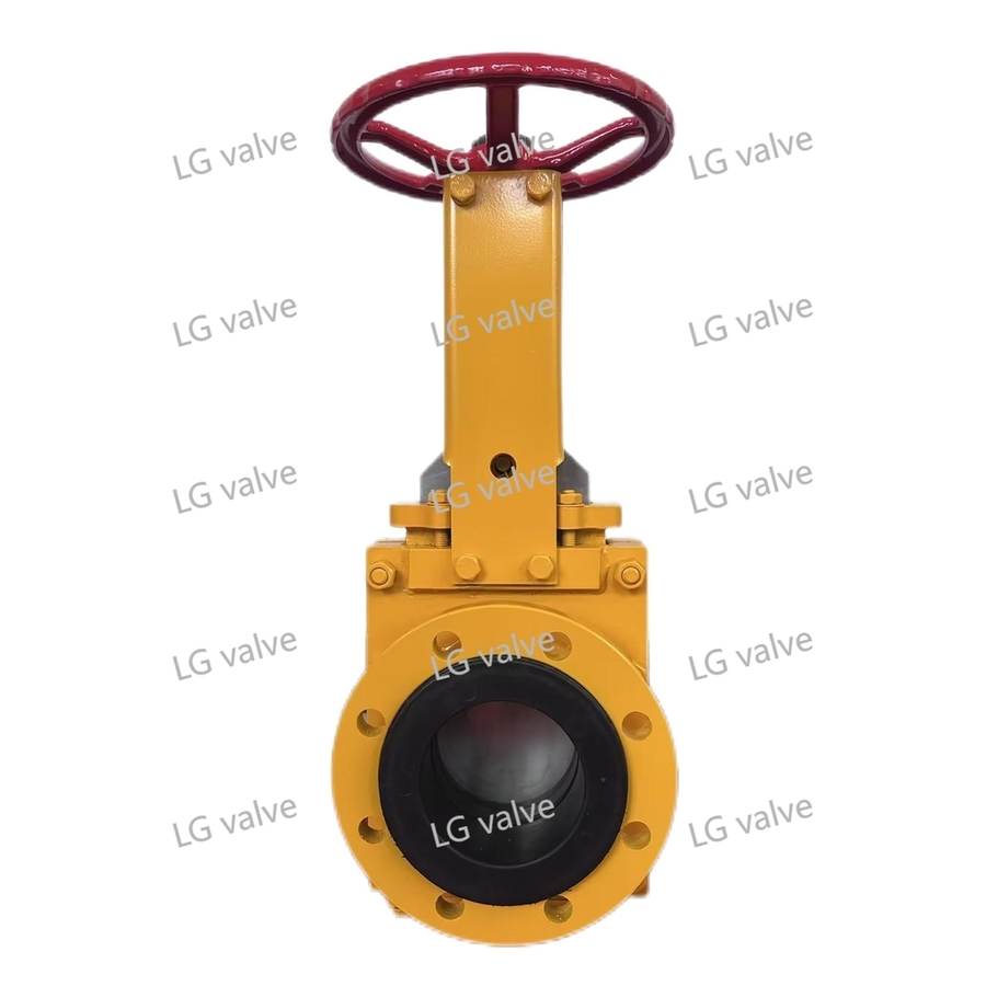 Valvola a coltello per sospensione con flange Lgc-Self-Seal DN100-DN1000