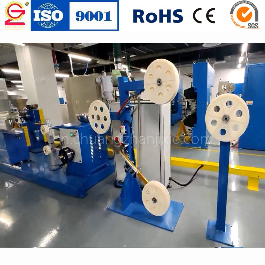 30mm High-Precision Optical Fiber Wire and Cable Extrusion Machine for Manufacturing Line