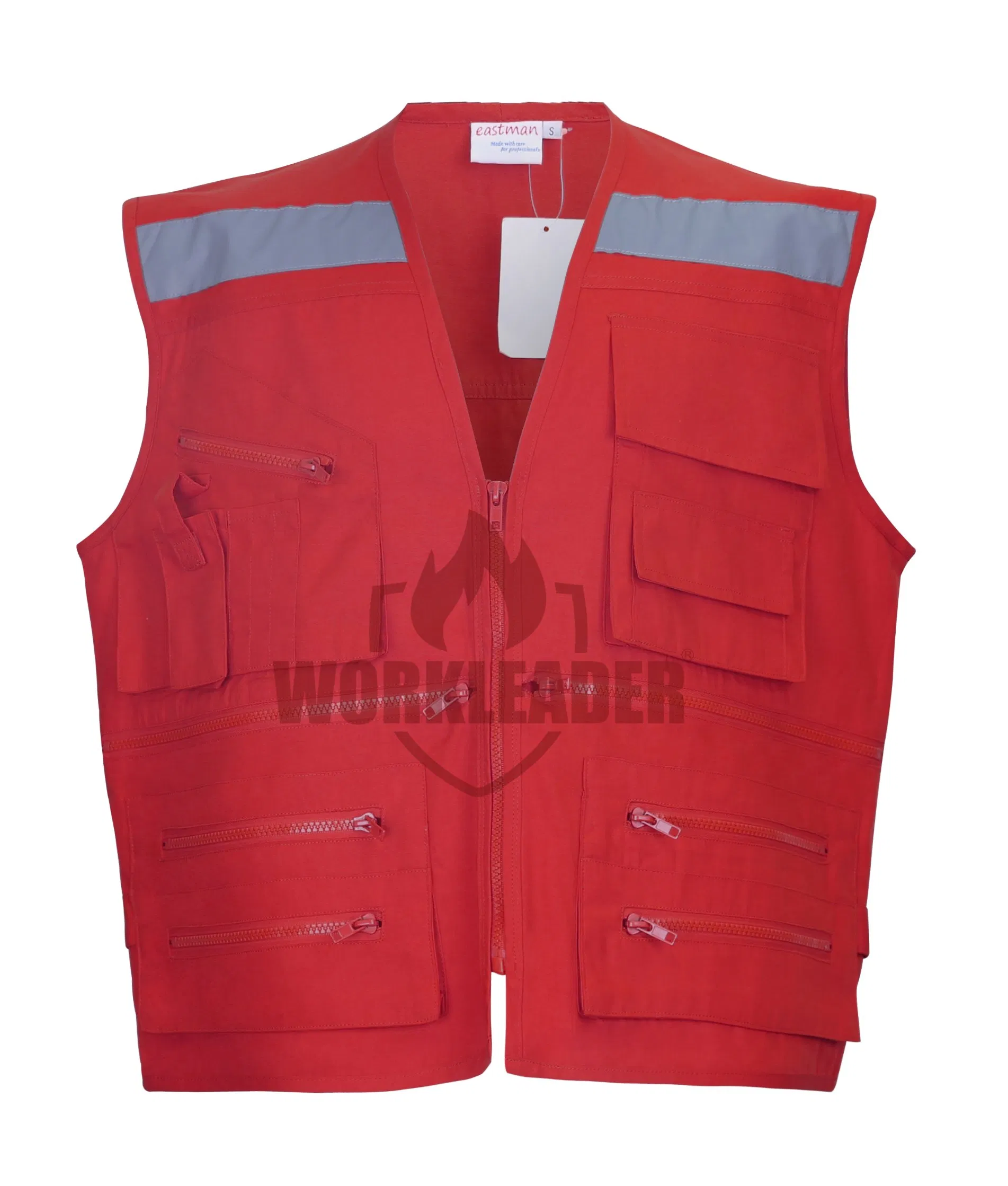 100% Polyester Multitaschen-Sicherheitsweste
