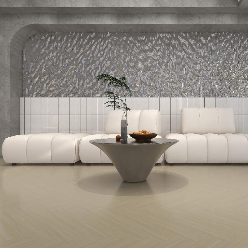 12mm Thickness Herringbone Laminate Flooring in Contemporary Design