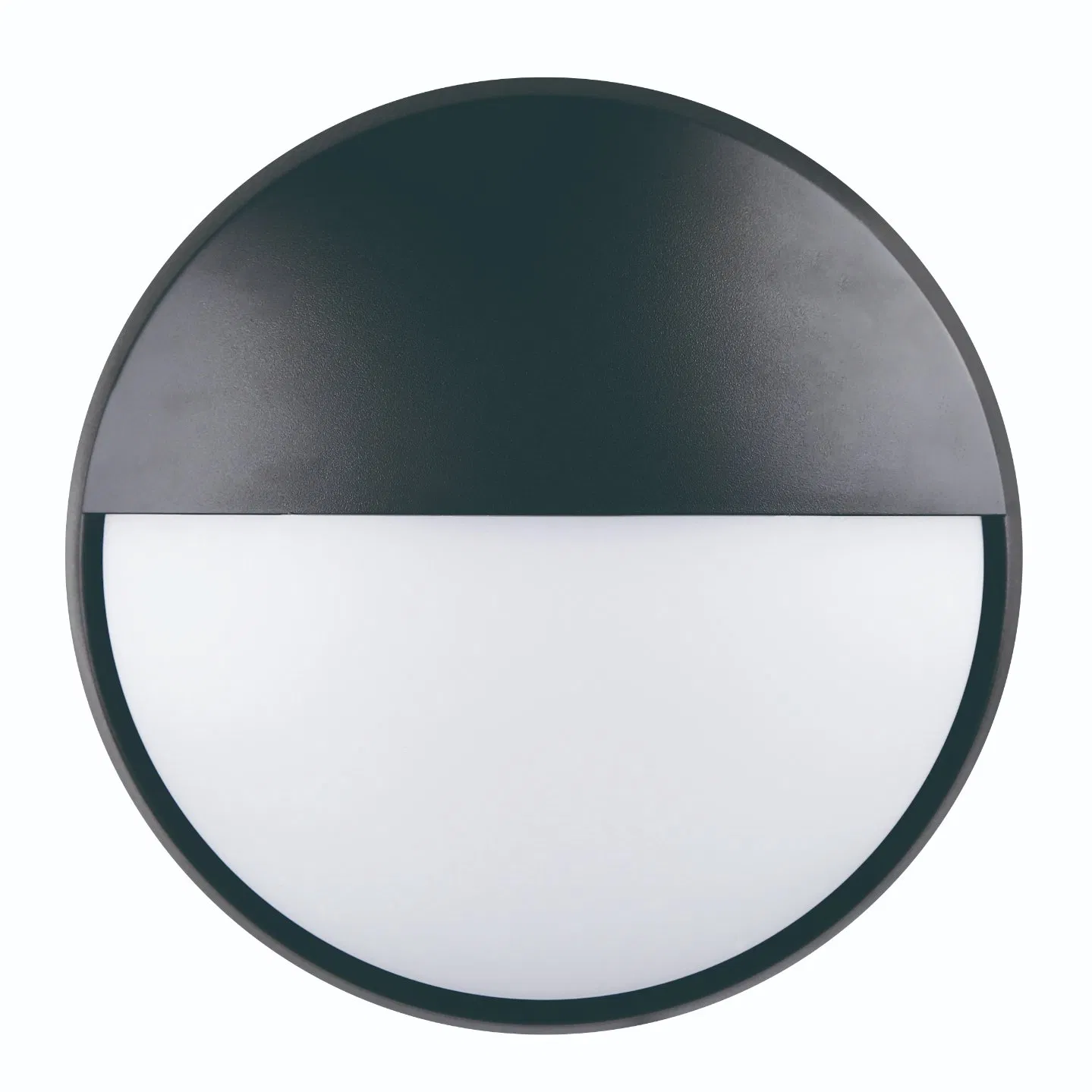 GS CE Estándar Medio Marco IP65 18W Negro Redondo LED Plafón Lámpara Luz de Pared 3000K 4000K 6000K CCT Alta Calidad