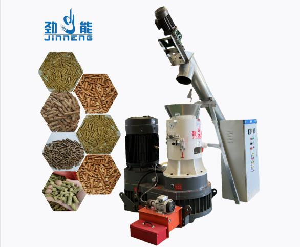 Produttore di pellet di legno da biomassa Piccolo granulatore domestico per la pellettizzazione di mangimi per allevamenti di pollame e bestiame