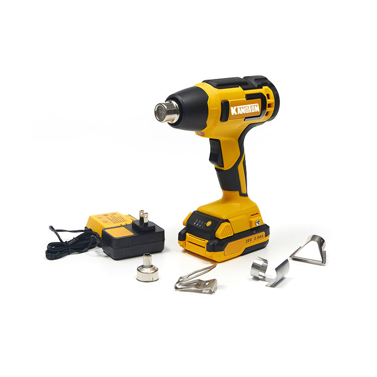 20V Cordless Heat Gun 250W Temperature Adjustable High Efficient Heat Gun