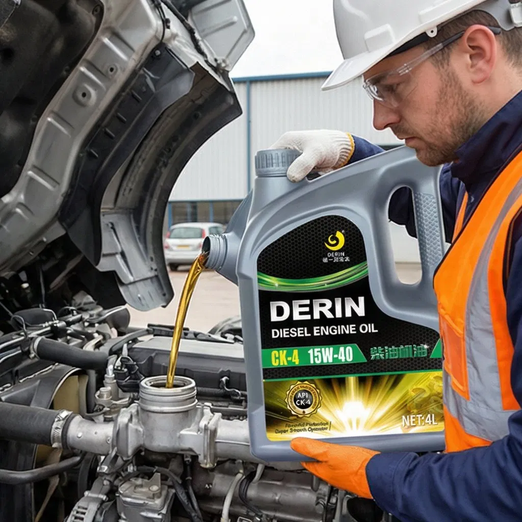 Premium CK-4 Heavy Duty Diesel Engine Oil for High-Load Machinery