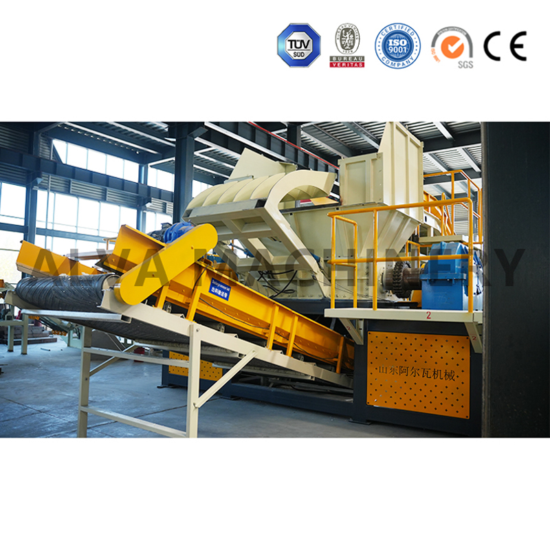 Double Shaft Metal Shredder for Waste Metal Can Processing