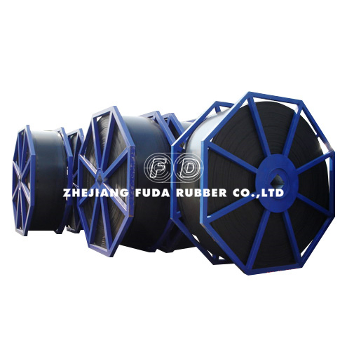 Fuda Rubber EP Polyester Fabric Black Conveyor Belts