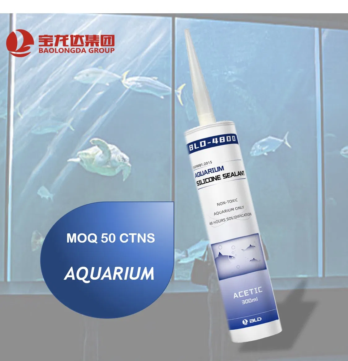 Silicone sigillante acetico per acquari