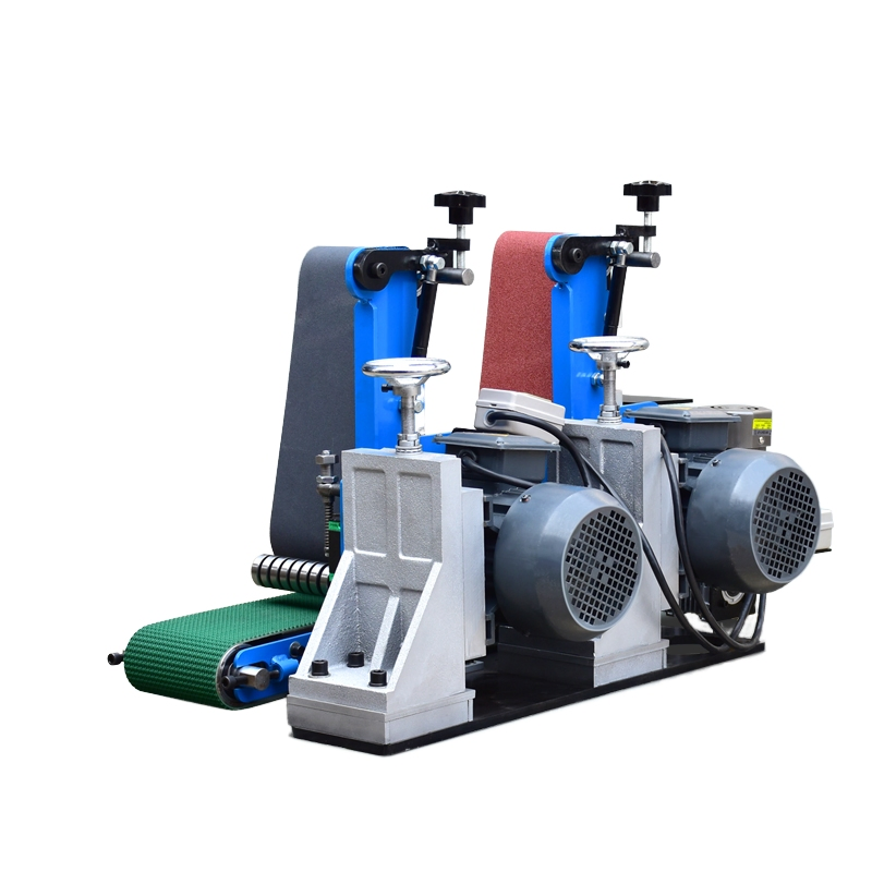 Personalized 150-Type Dual Station Polishing Machine with Dual Head Plate Grinding