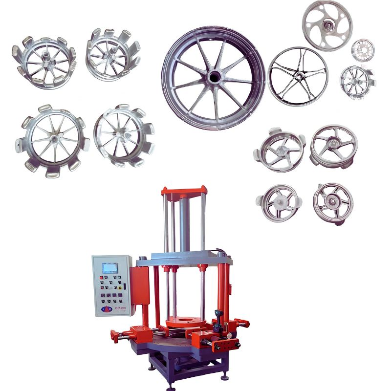 Precision Wheel Gravity Casting Machine