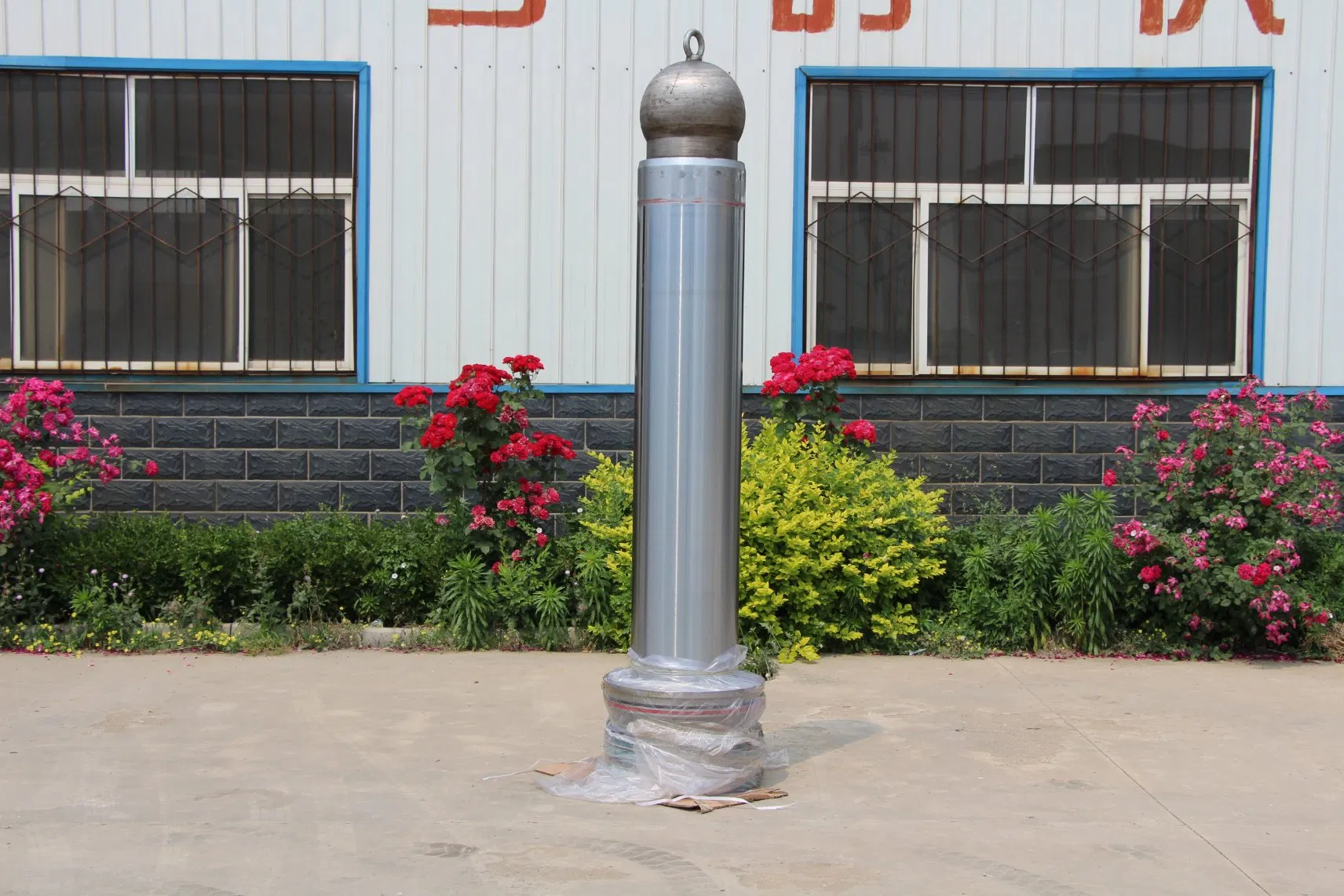Einfachwirkender hydraulischer Kolbenzylinder für Kipperanhänger