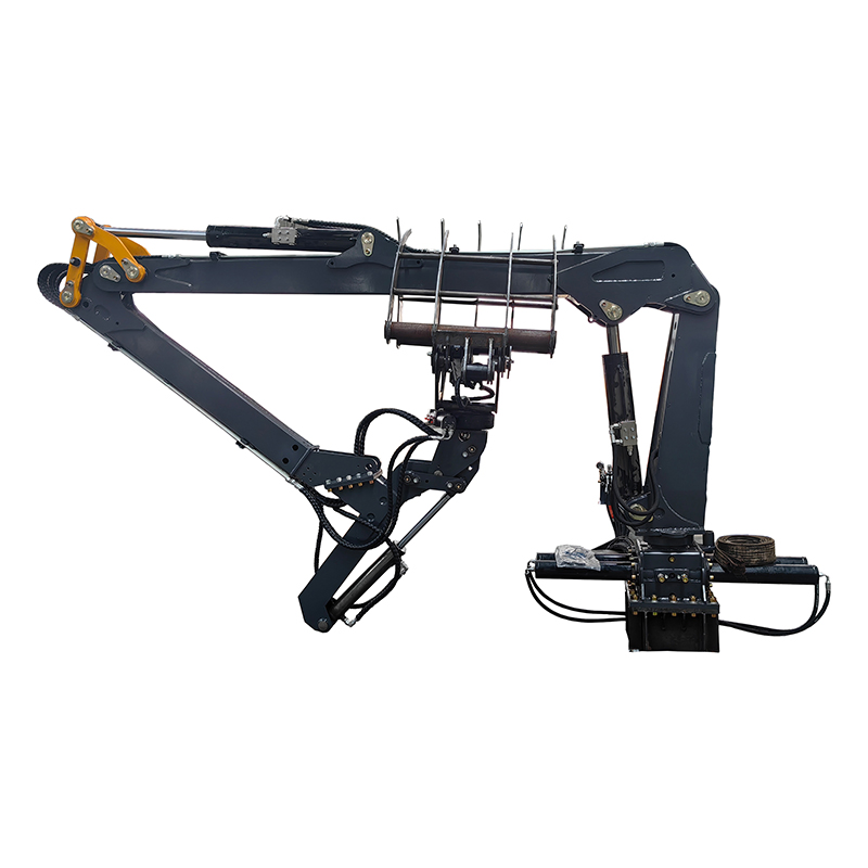 Rotating Wood Rock Grapple Excavator Grab Forestry Hydraulic Rotating Log Grapple