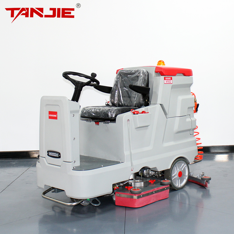 Ride-on Commercial Industrial Floor Washing Drive Floor Cleaning Scrubber Machine