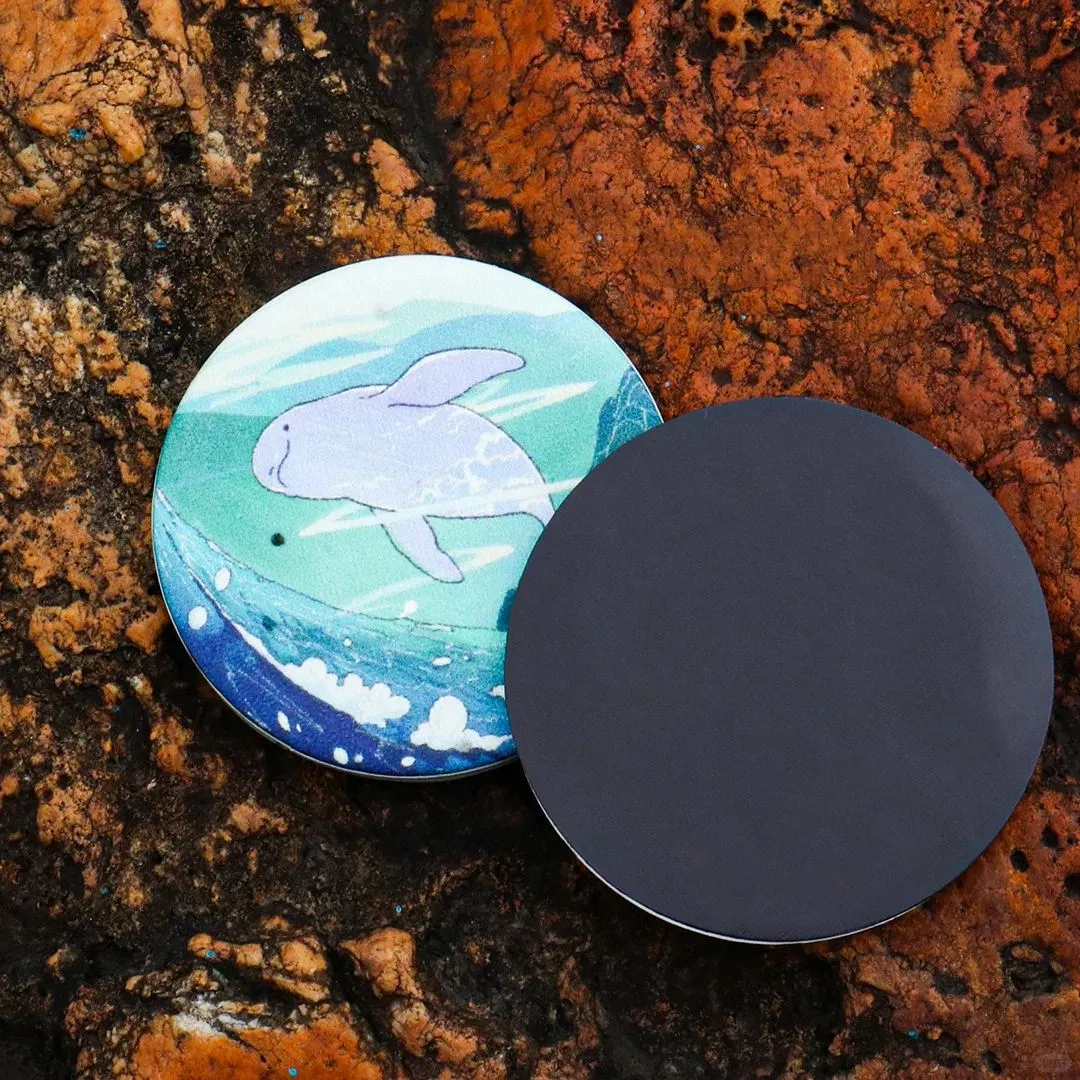 Customized Eco-Friendly Printing Plantable Seed Paper Fridge Magnets