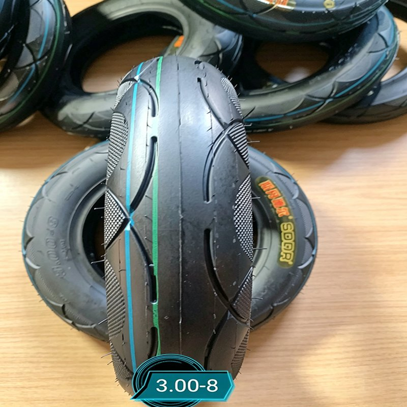 Electric Scooter & Vespa Motorcycle Tubeless Tires 3.00-10, 3.50-10, 100/90-10, 120/90-10, 120/70-12, 130/90-10, 3.00-10c