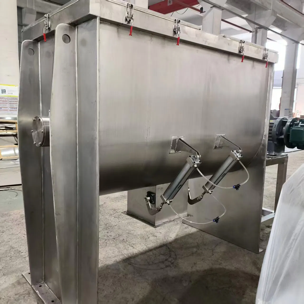 Horizontal Pasty Blender Powder Ribbon Mixer Equipment