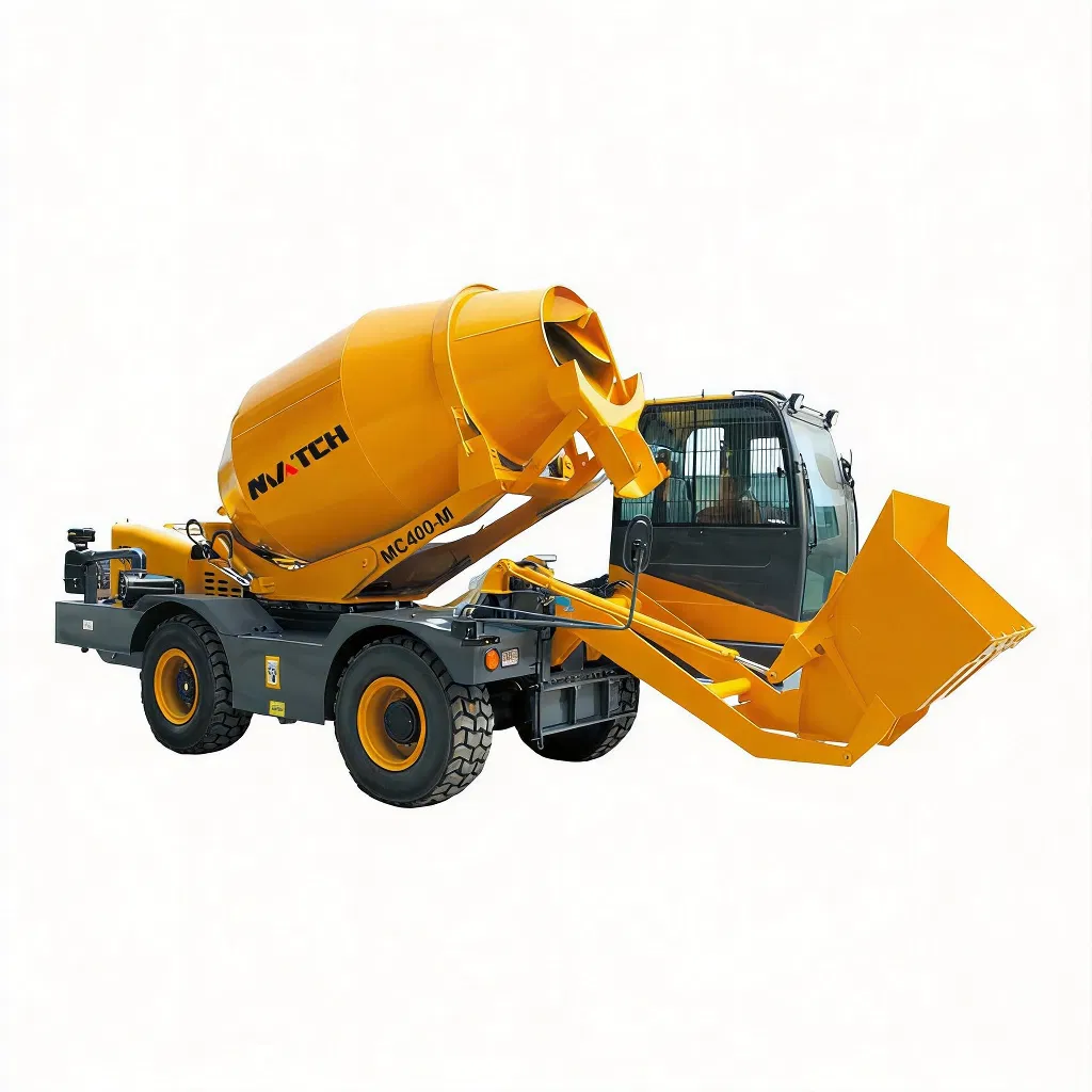 Self Loading Concrete Mixer Truck 3cbm Diesel Automatic Feeding Cement Mixer