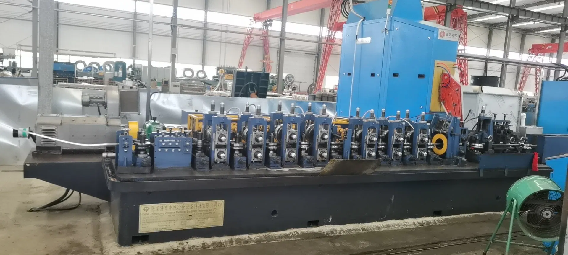 ZY32 ERW Tube Mill Steel Pipe Making Machine