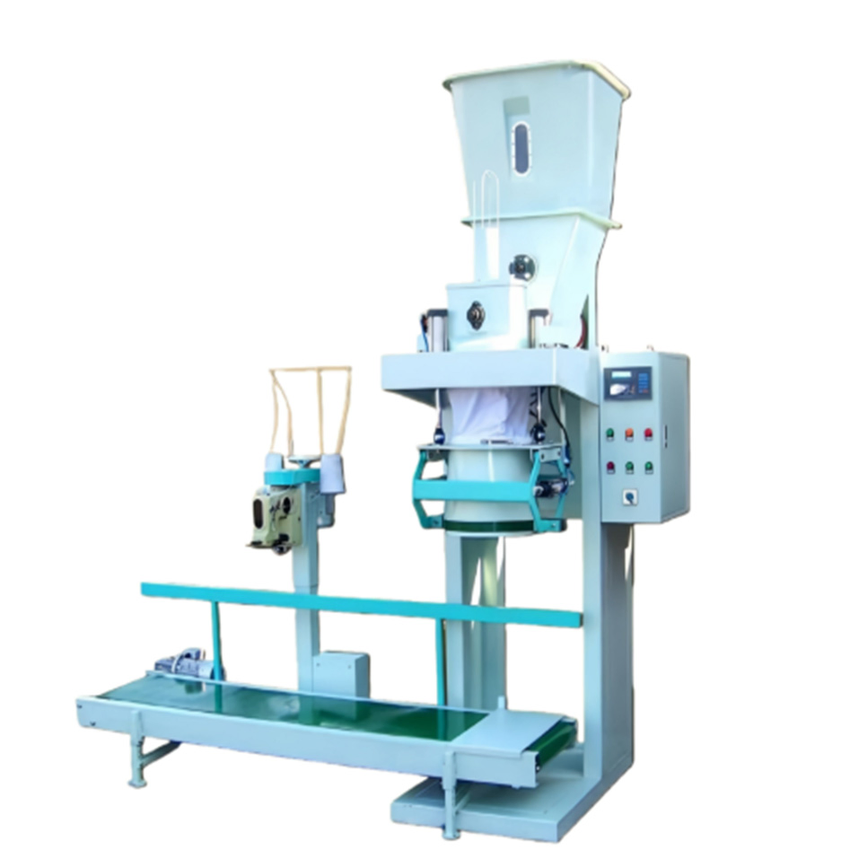 All-in-One Auto Bagging Weighing Sealing Packing Machine for Granular Products in Food and Agricultural Sector