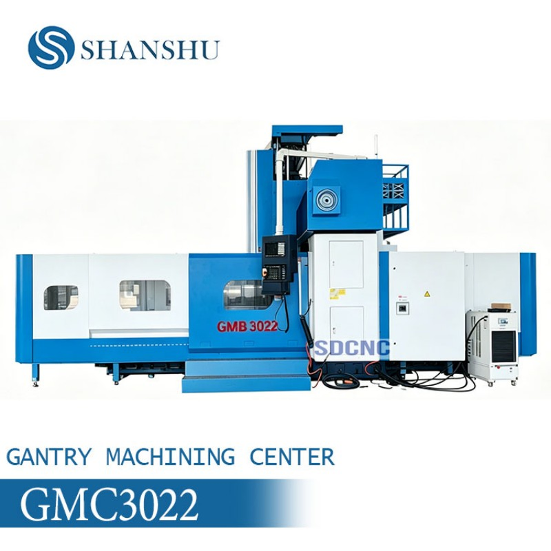 Gmc3022 مركز تفريز جسري ثنائي العمود CNC للخدمة الشاقة