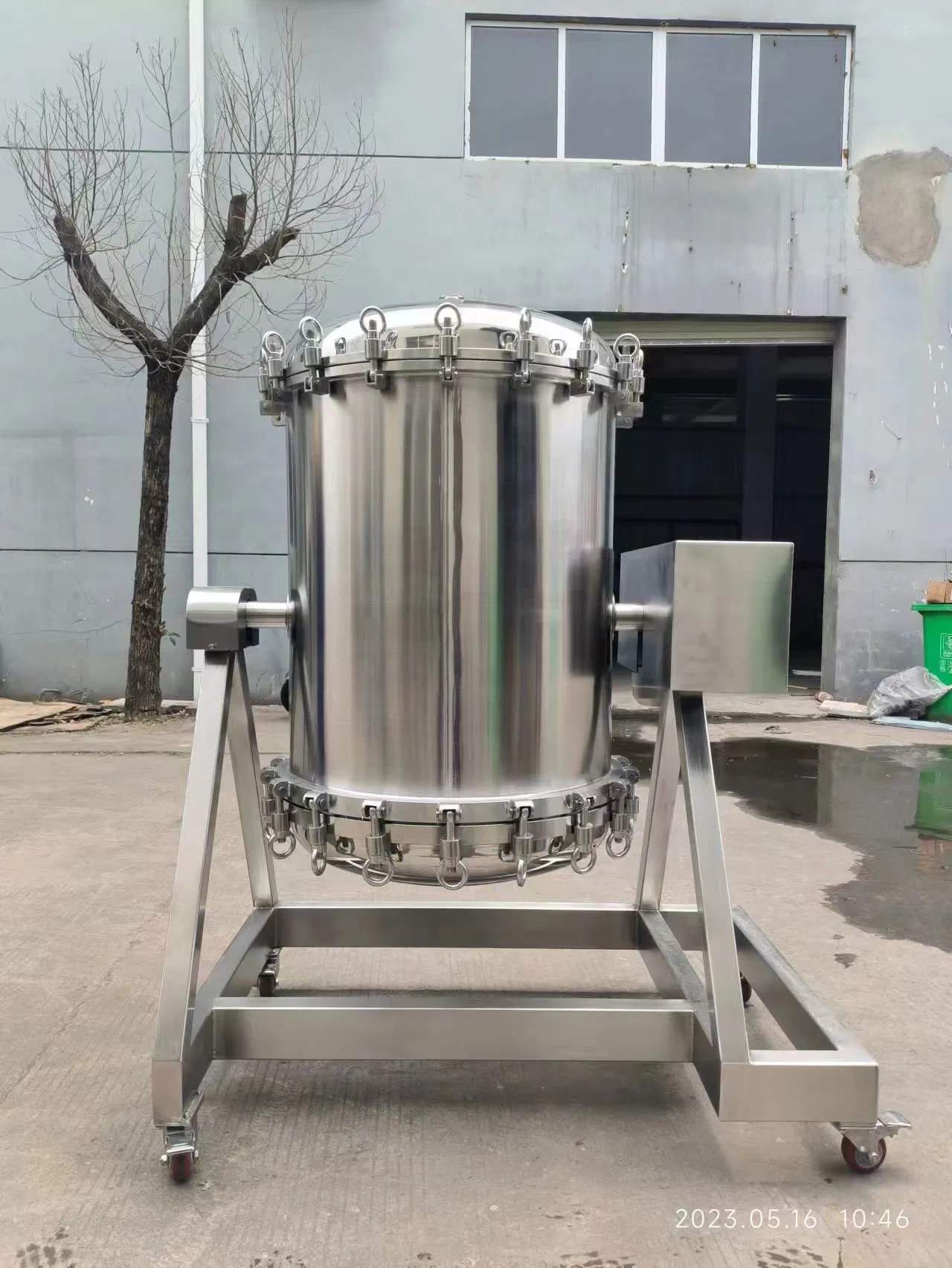 Barra filtrante de titanio duradera para la industria farmacéutica, diseñada para una pureza óptima