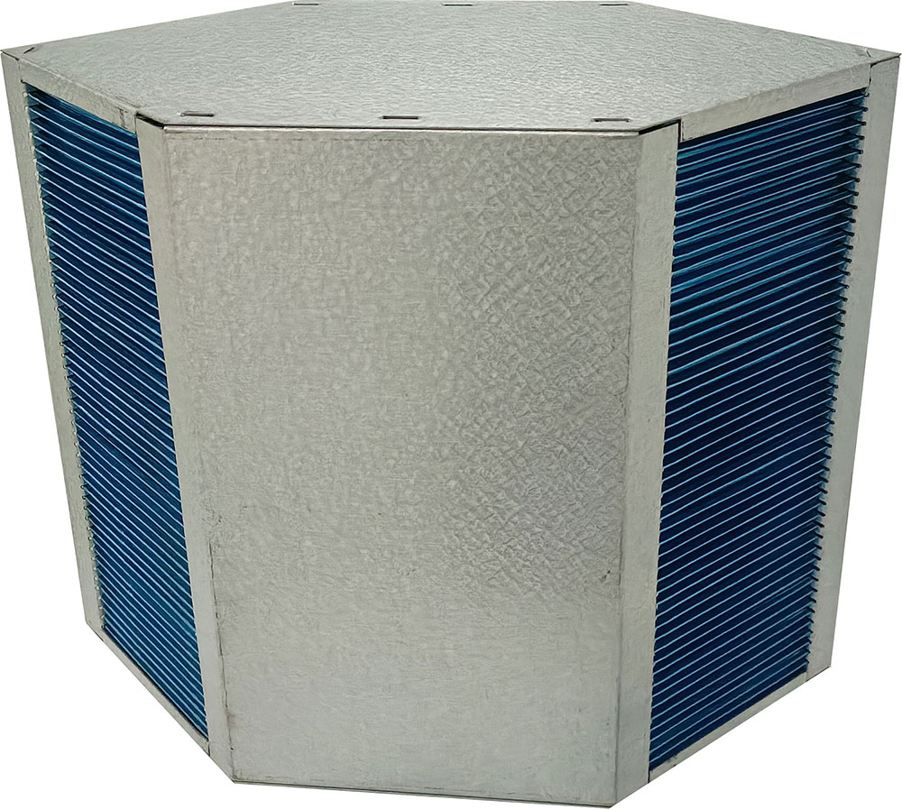 Hydrophilic Aluminium Foil Heat Exchange Core for HRV and ERV Systems
