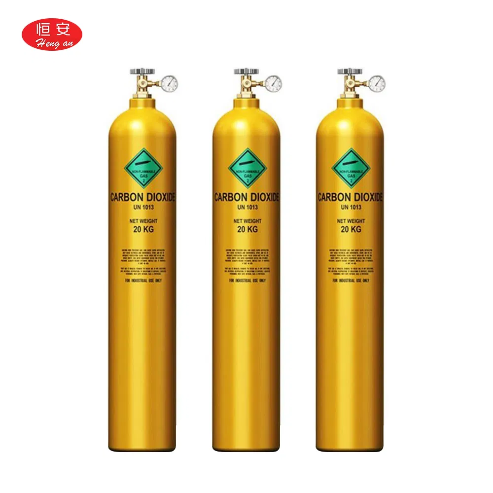 Hengan Gas Carbon Dioxide Bottle 99.9% CO2 Gas Tank Cylinder for Aquarium