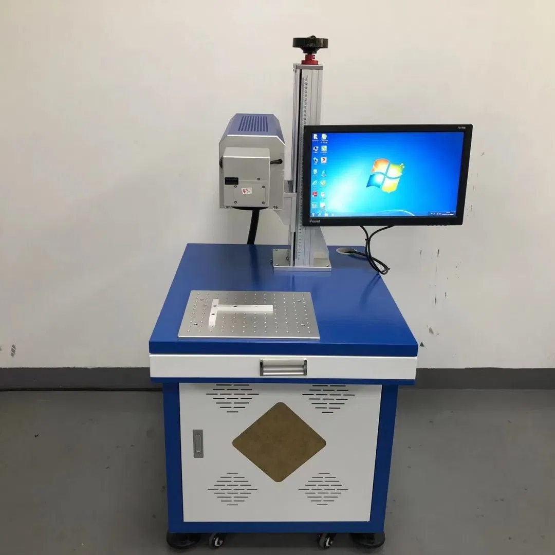 CO2 Laser Marking Machine for Metal, Steel, Iron, Aluminum, PVC, Keyboard, Bearings Engraving