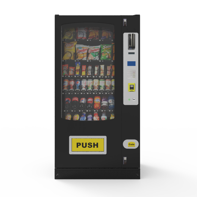 Smart Cooling Vending Machine for Foods and Drinks