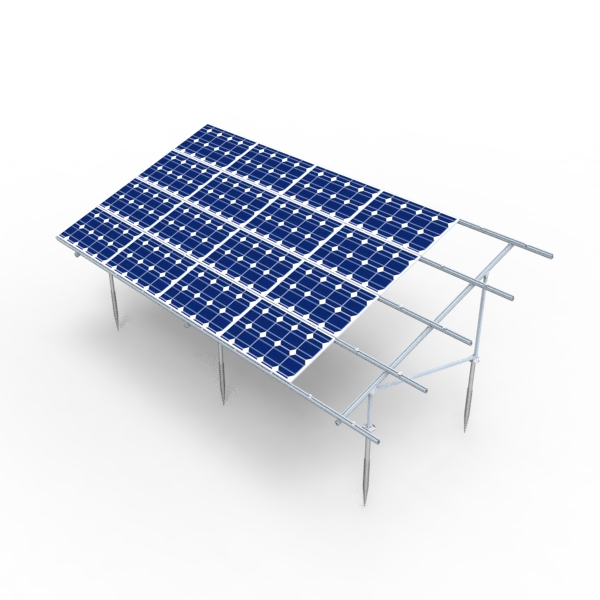 Sistema di montaggio completo per pannelli solari fotovoltaici in alluminio personalizzabile