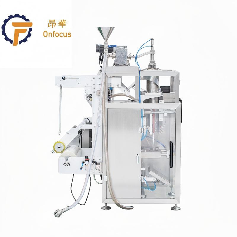 Machine verticale d'emballage liquide pour huile de cuisson et lait
