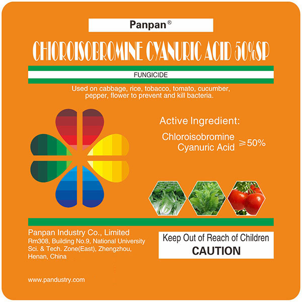 Chloroisobromine Cyanuric Acid 50% SP Fungicide