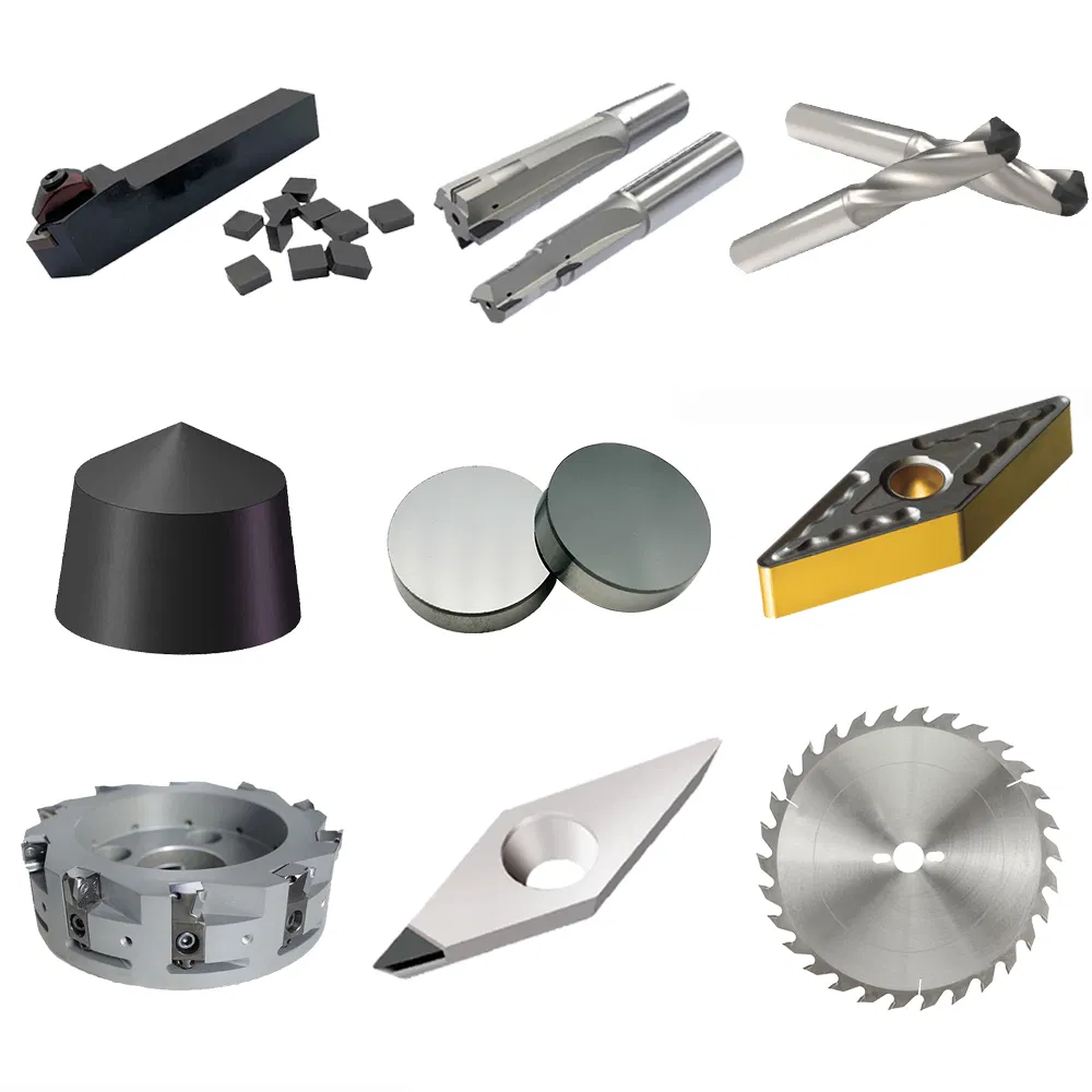 PCD Carbide Cutting Tool Insert, Reamer, Milling Cutter, Saw Blade
