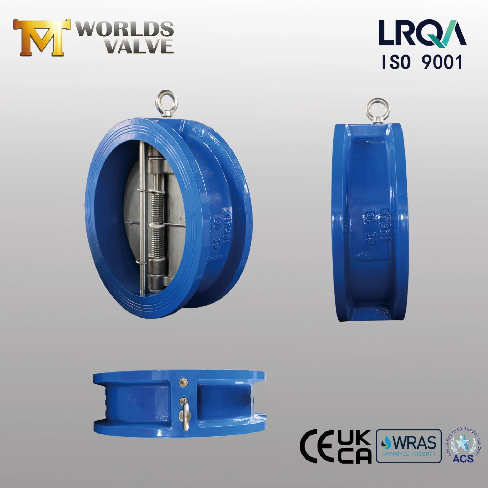Double Door Wafer Type Dual Plate Non-Return Check Valves