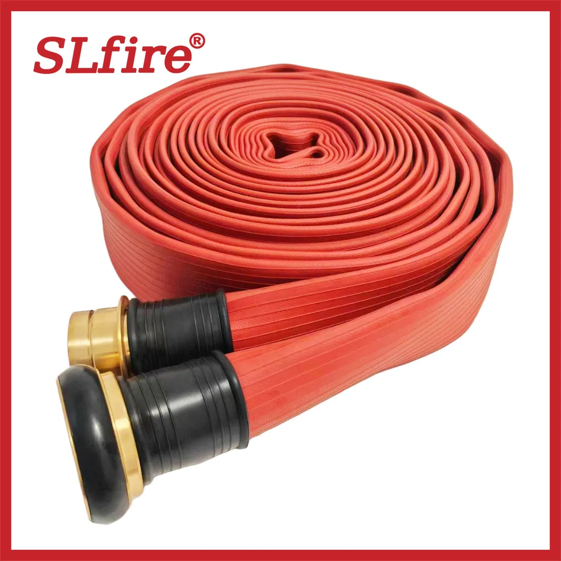 21bar 23bar 30 Bar Tubo in Gomma Rossa NBR con Raccordo Machino in Alluminio Ottone