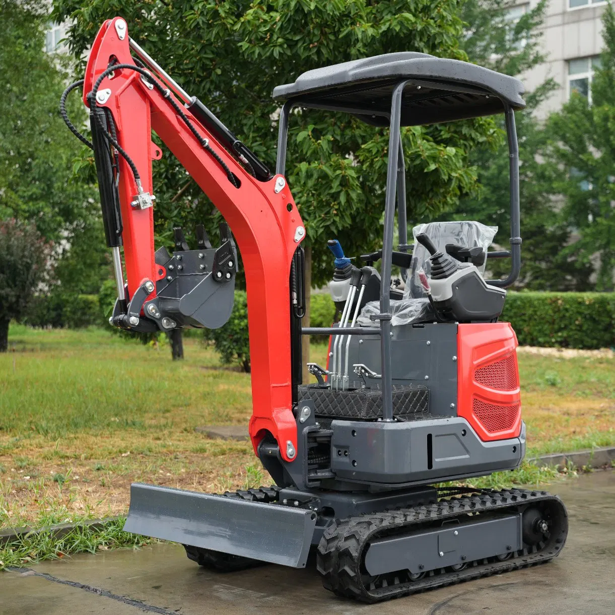 1.3 Ton KV18U Crawler Mini Excavator with CE Certification, Construction Backhoe OEM