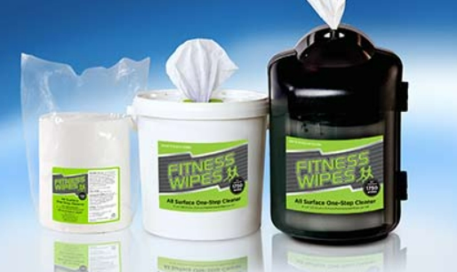 Disposable Antiseptic Wet Gym Wipe Soft Pack, Plastic Tube Packaging