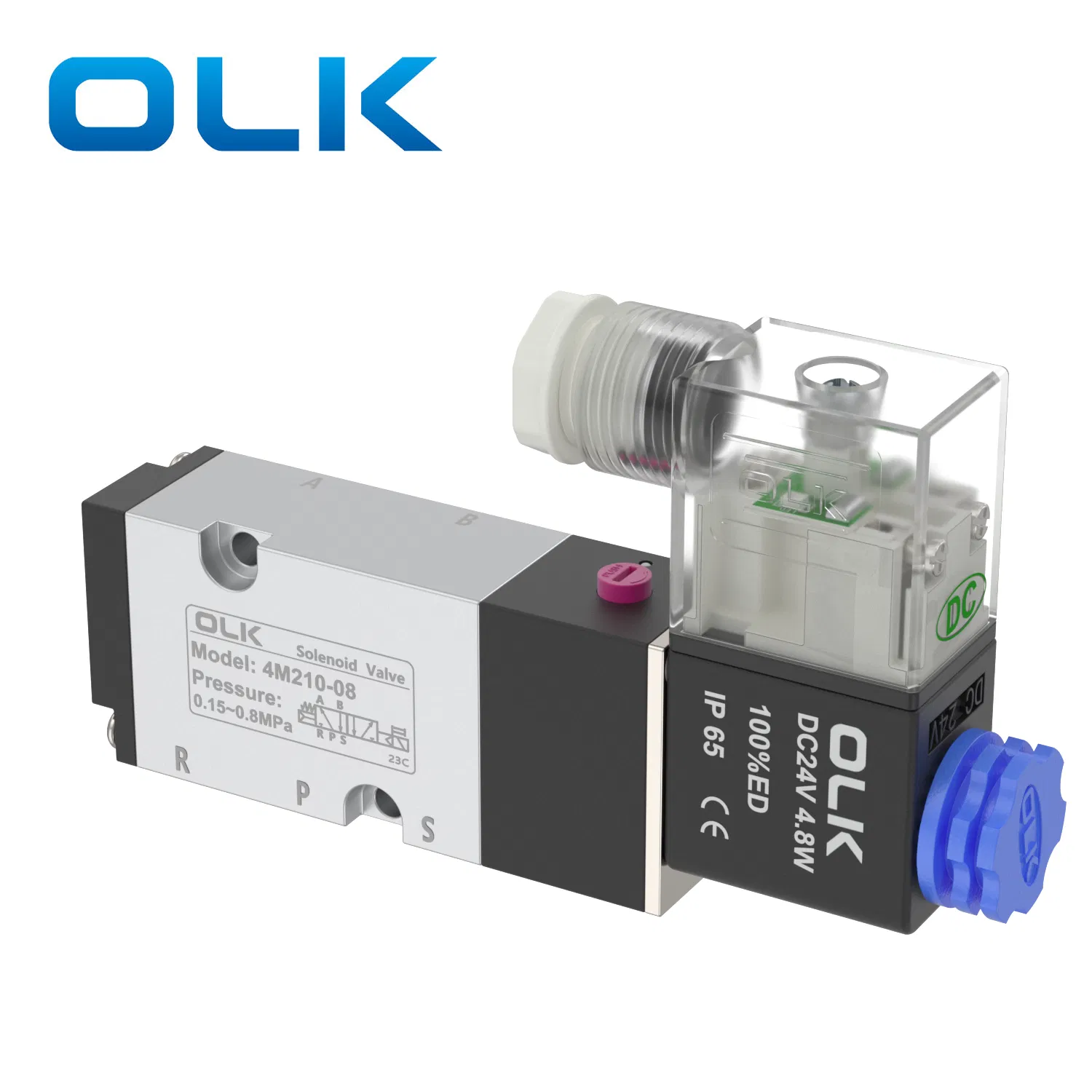 Valvola Solenoide Pneumatica Serie 4m con Certificazione CE