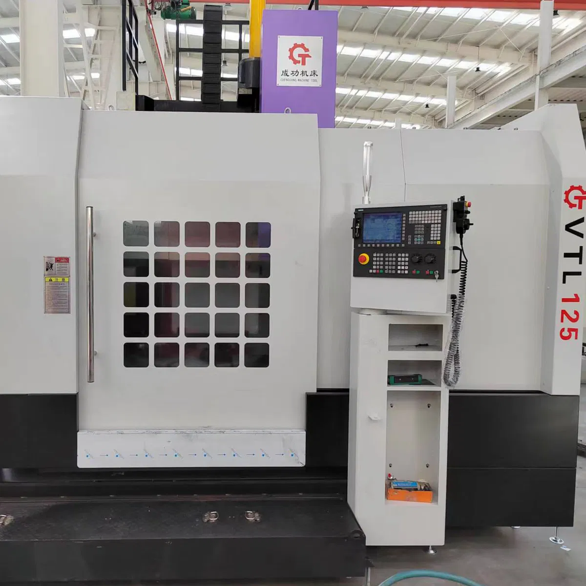 Tornio verticale CNC a colonna singola ad alta precisione