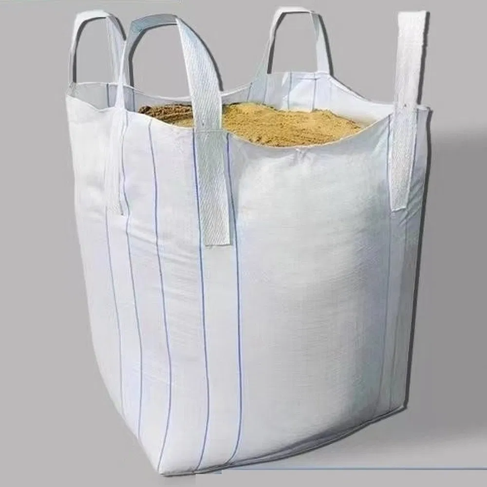 Construction Ton Bulk Bag with Additional Cross Stitching for Metallurgy Smelter Materials