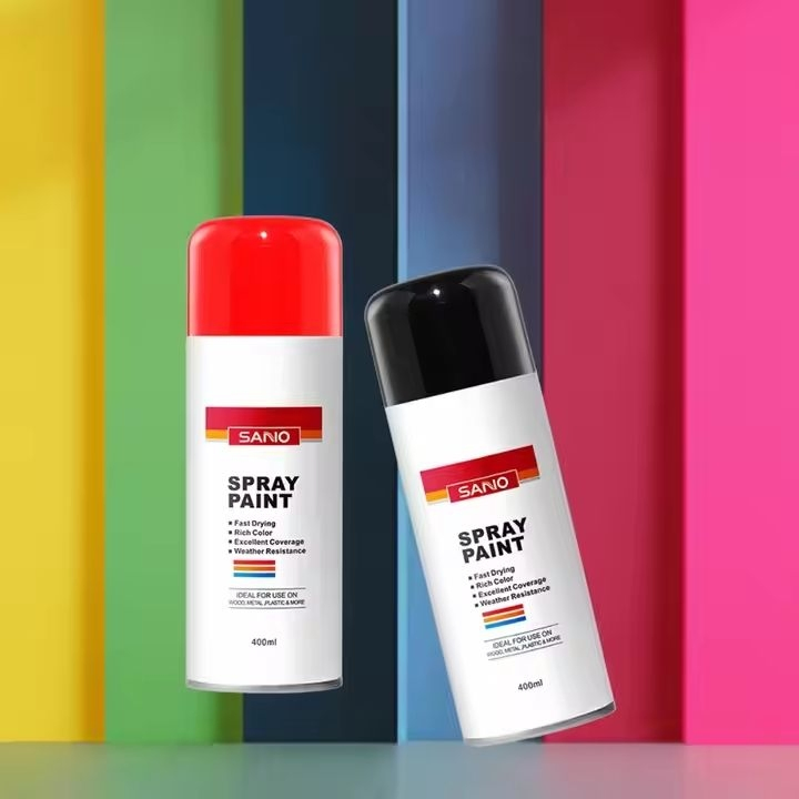 Vernice spray aerosol Sanvo Mirror per metallo 400 ml nero