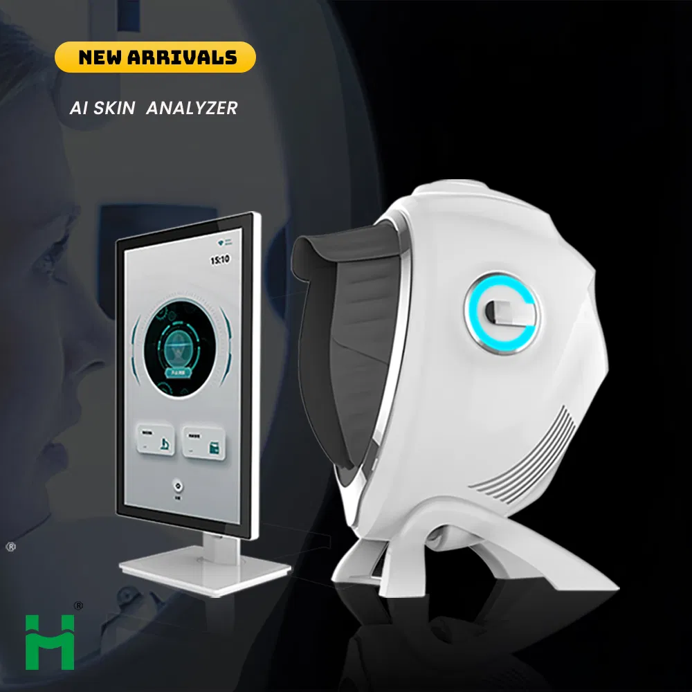 Analizzatore 3D con intelligenza artificiale per la pelle del viso, scanner facciale, analizzatore della pelle