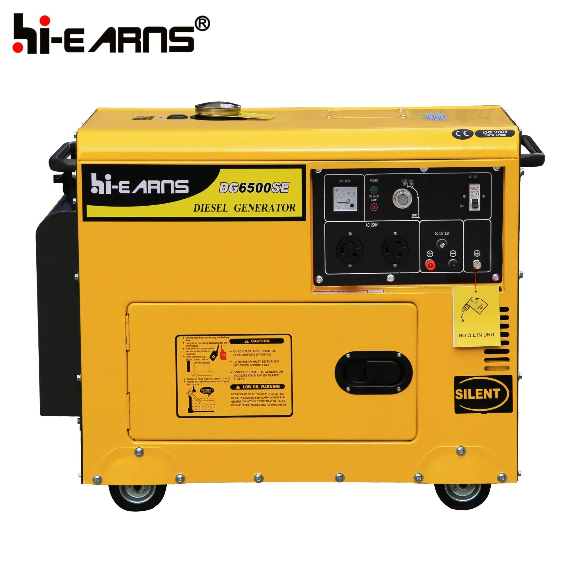 5kw Automatic Start Diesel Power Generator Set (DG6500SE+ATS)