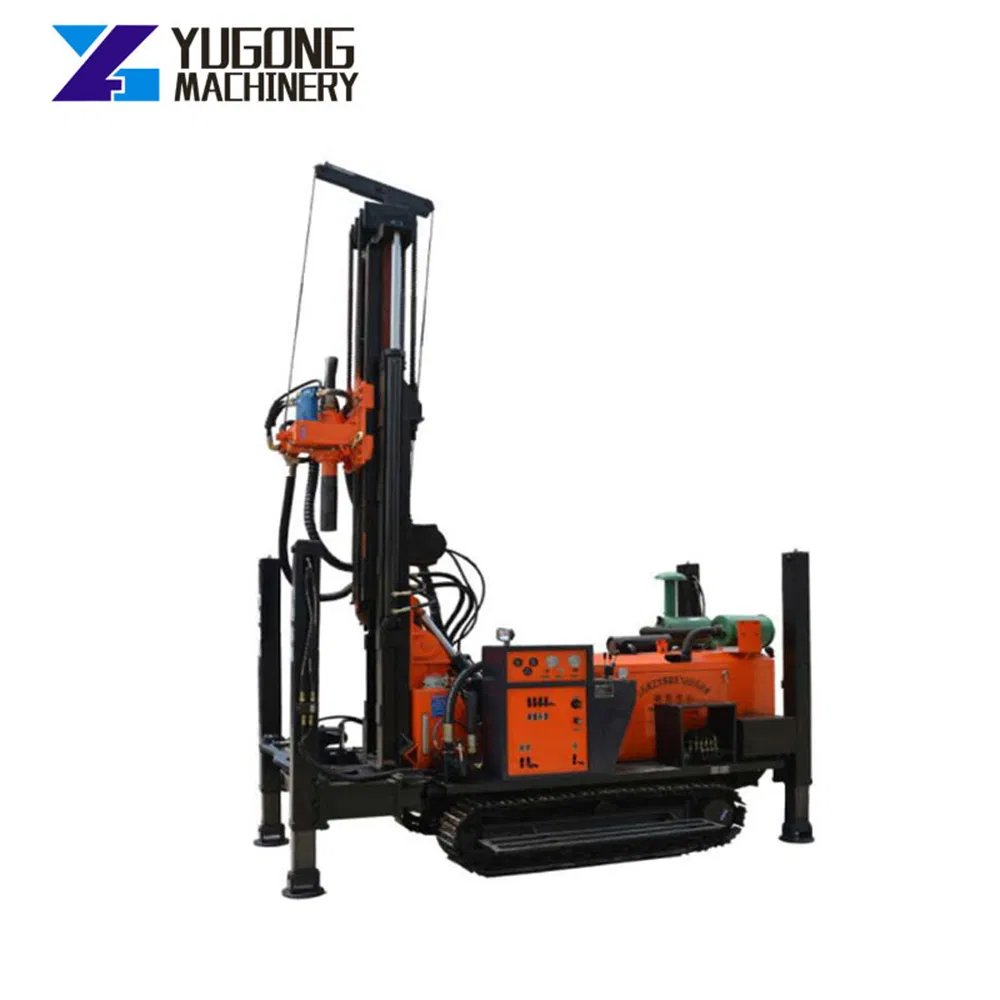 200m Depth Portable Powerful 32kw Water Well Drill Rig