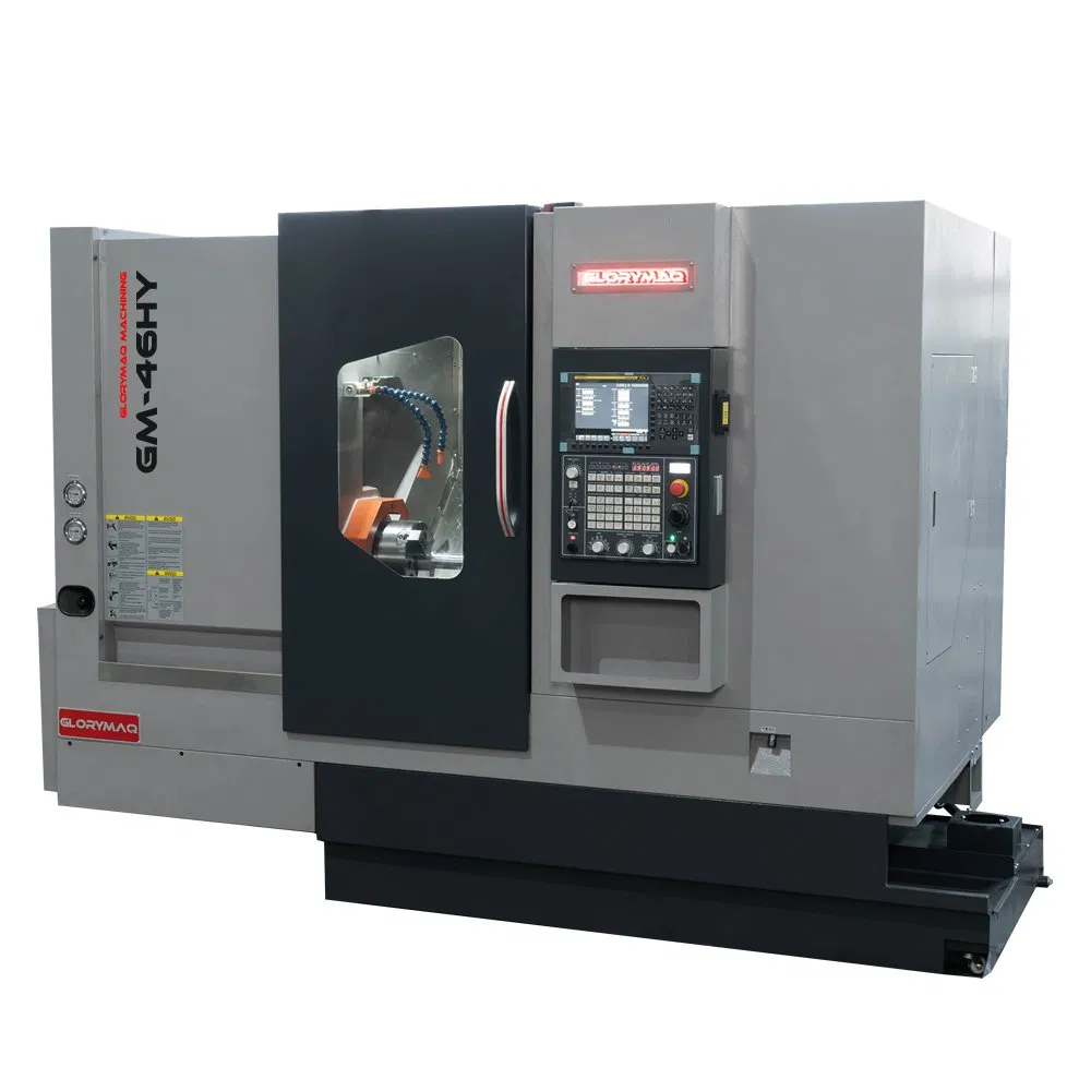 Glorymaq GM-46hy High Precision CNC Lathe Machine for Metal Processing